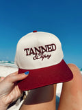 Tanned & Tipsy - Wine Vintage Trucker Hat