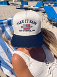 Take it Easy Vintage Trucker Hat