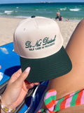 Do Not Disturb Self Care in Progress - Green Vintage Trucker Hat