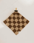 Lovey | Brown Sugar Checkerboard