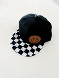 Lightning Bolt Smiley Face Hat