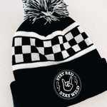 Stay Rad Stay Wild Checkered Beanie